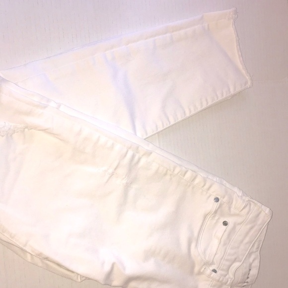 Articles of society white distressed straight leg jeans size 29 - Picture 8 of 16